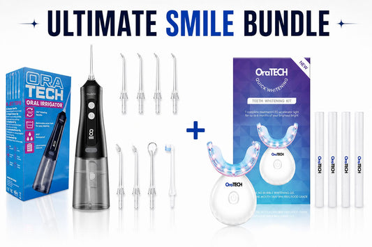 Ultimate 2-in-1 Smile Bundle - FLOSSER + WHITENING